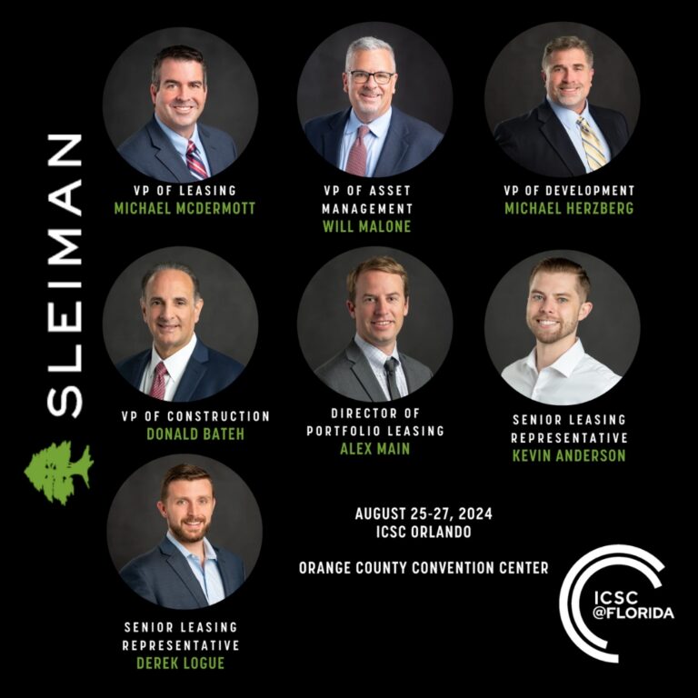 Sleiman Enterprises Attends ICSC Orlando 2024 Sleiman Enterprises