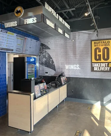 interior of buffalo wild wings GO location