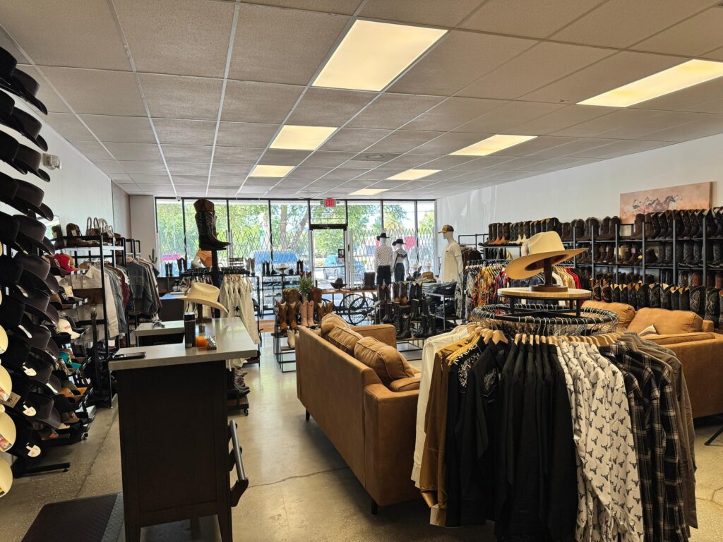 The Super Cowboy retail store