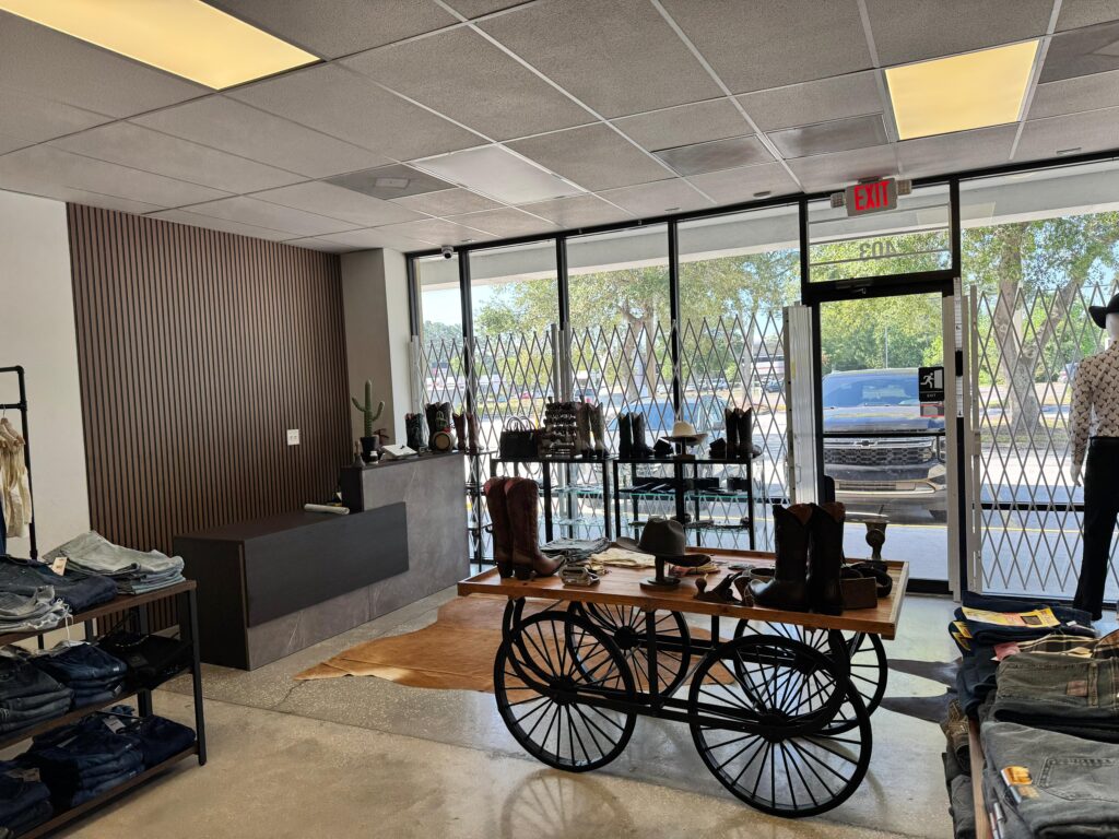 The Super Cowboy retail store