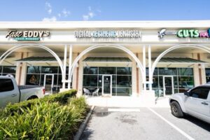 exterior of digital aesthetic dentistry