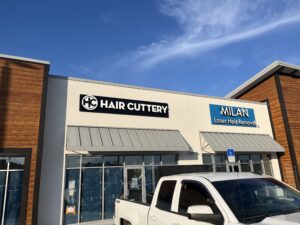 front exterior image of the hair cuttery