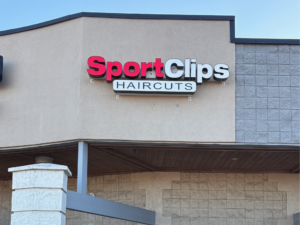sports clips exterior sign