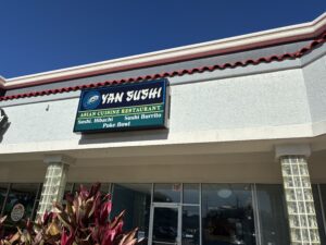 Yan Sushi Exterior Signage