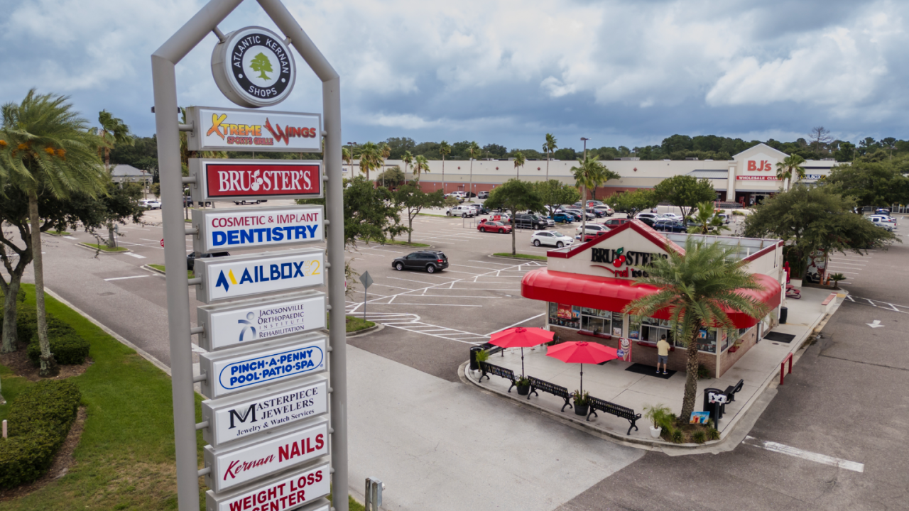 Atlantic Kernan Shops Signage