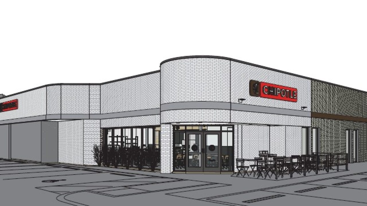 Chipotle rendering at Moultrie Square